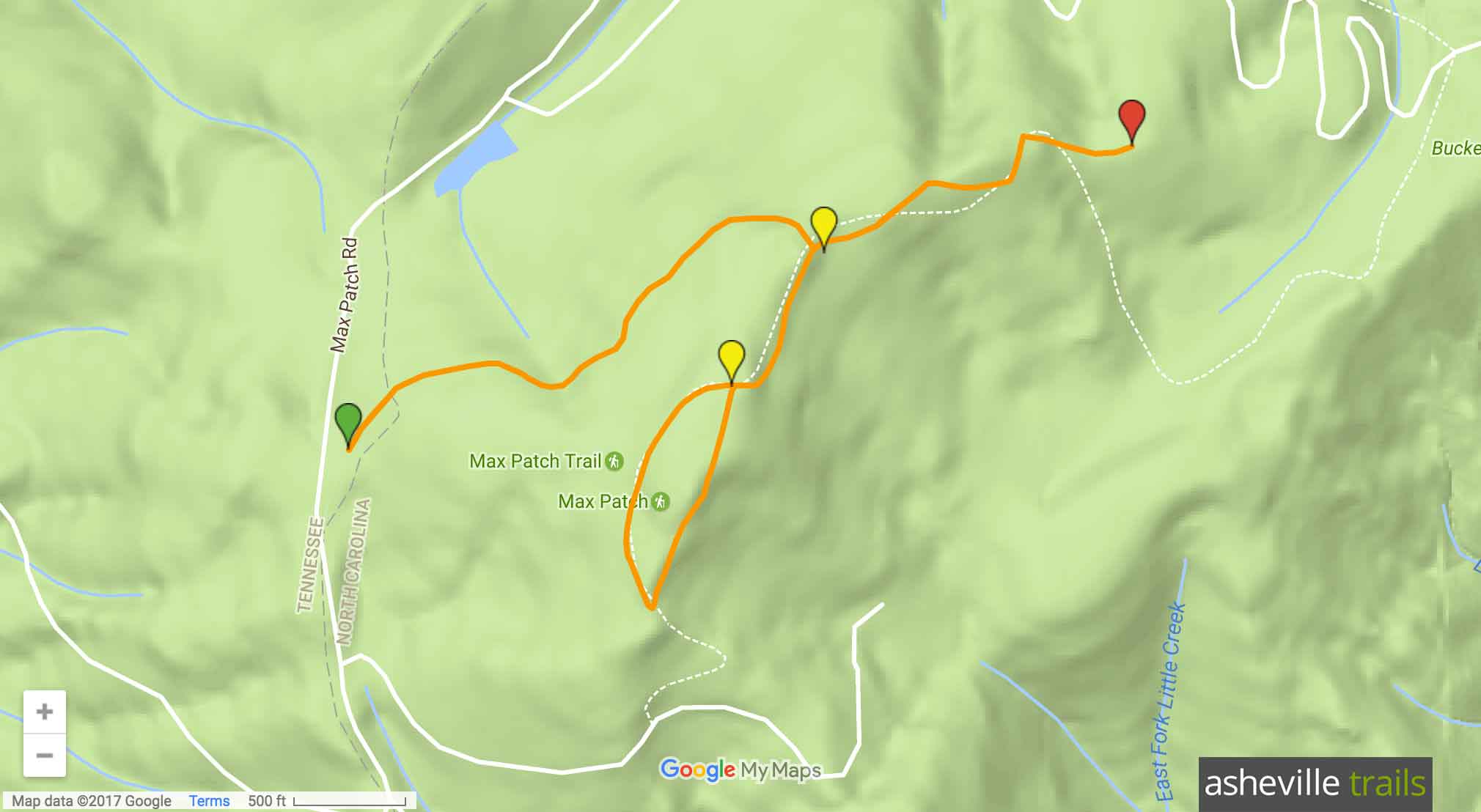 Max Patch on the Appalachian Trail Asheville Trails