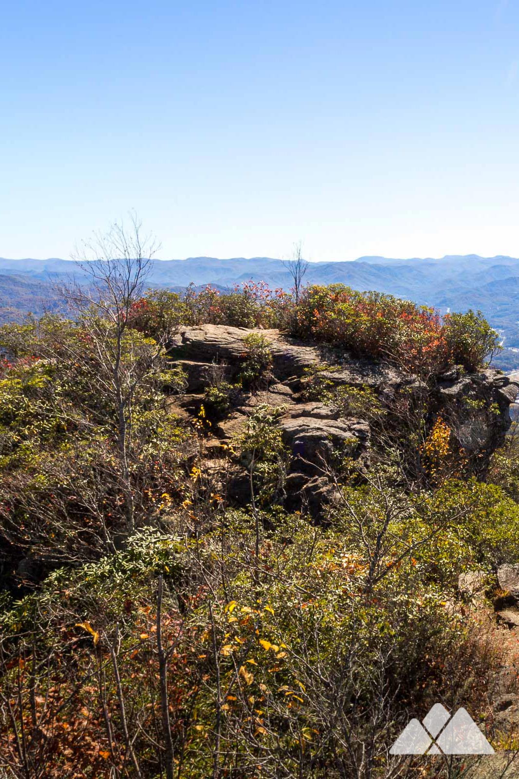 Pinnacle Park in Sylva, NC hiking to The Pinnacle Asheville Trails