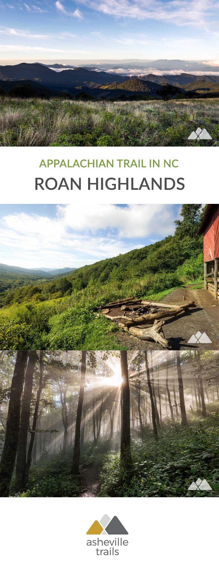 Appalachian Trail Roan Highlands to the Overmountain Shelter