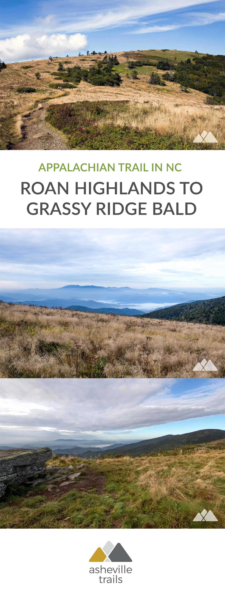 Roan Mountain hiking the Appalachian Trail to Grassy Ridge