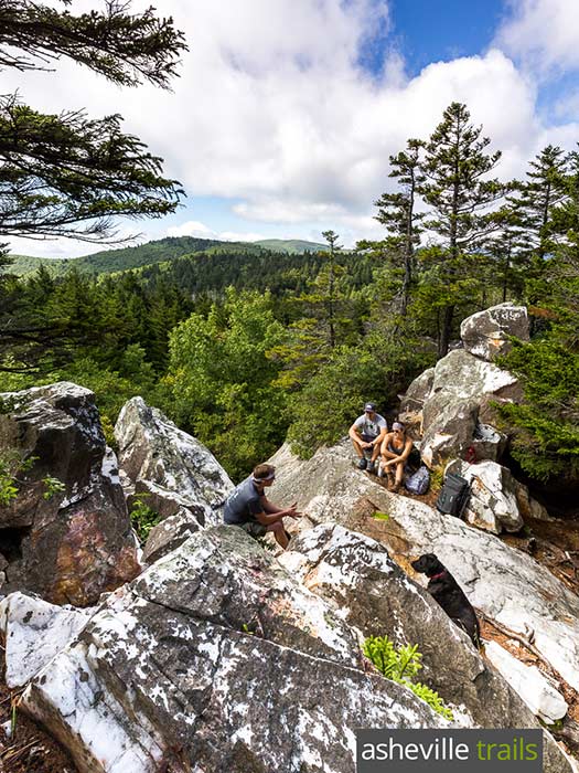 Shining Rock Mountain Art Loeb Trail in the Shining Rock Wilderness
