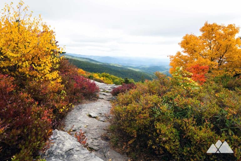 Linn Cove Viaduct: Tanawha Trail to the Wilson Creek Bridge