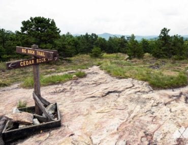 Cedar Rock Mountain at DuPont State Forest