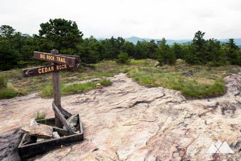 Cedar Rock Mountain at DuPont State Forest