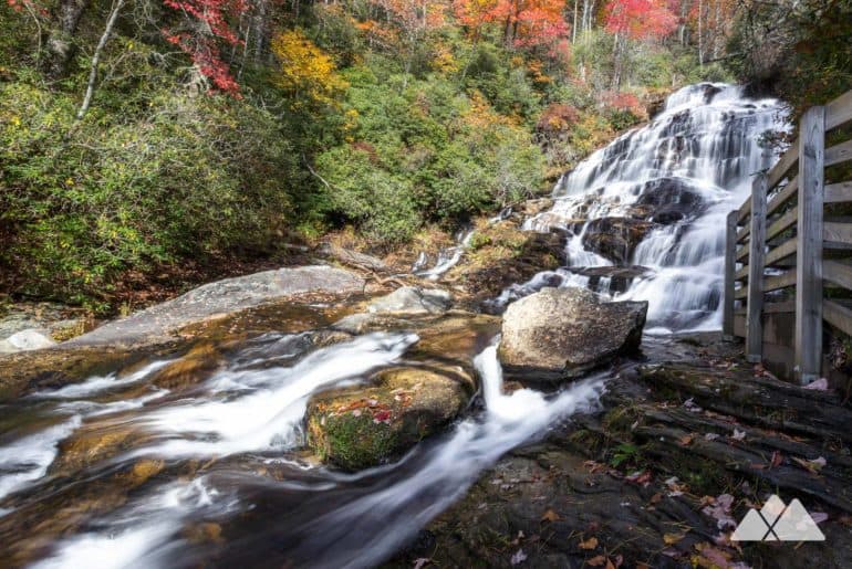Glen Falls in Highlands, NC