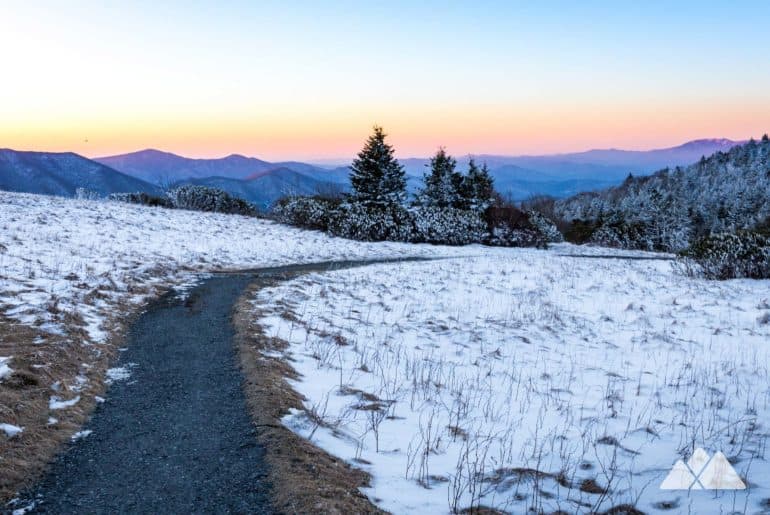 Roan Mountain in winter