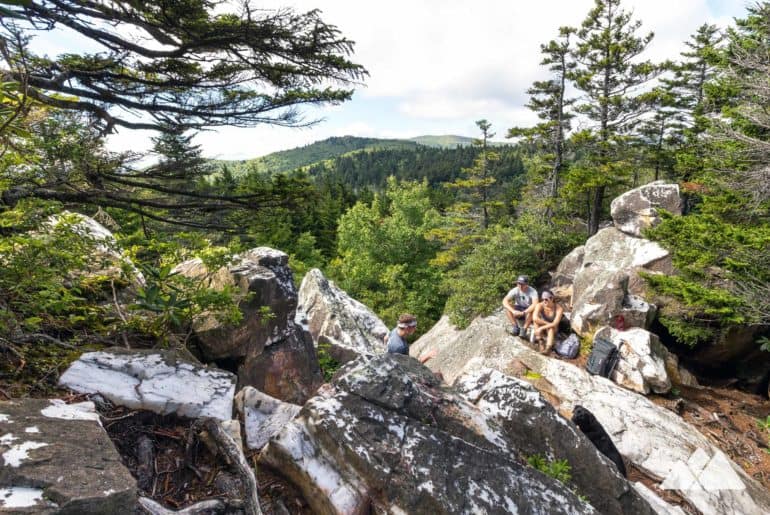 Shining Rock Mountain on the Art Loeb Trail