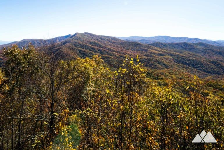 Wesser Bald Fire Tower on the Appalachian Trail